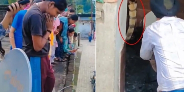 Hindistan'da Bir Evin Klozetinden Çıkan Kobra Yılanı Paniğe Neden Oldu