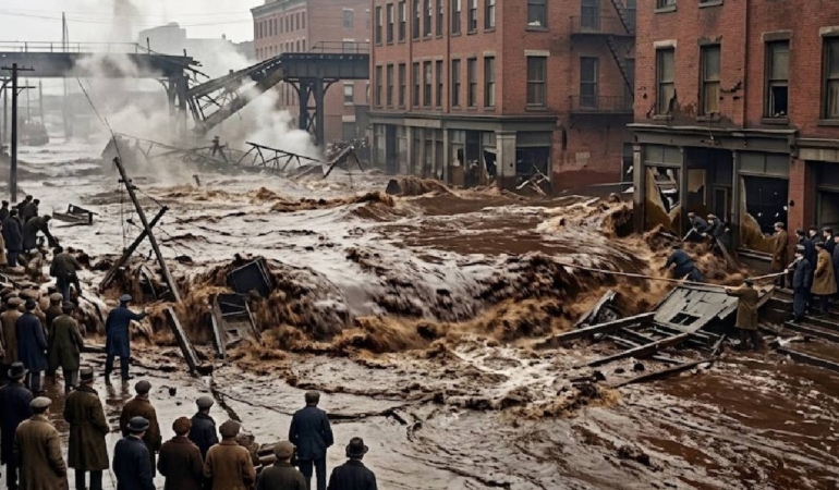 Boston'da 1919'da Patlayan Pekmez Tankı 21 Kişinin Ölümüne Yol Açmıştı
